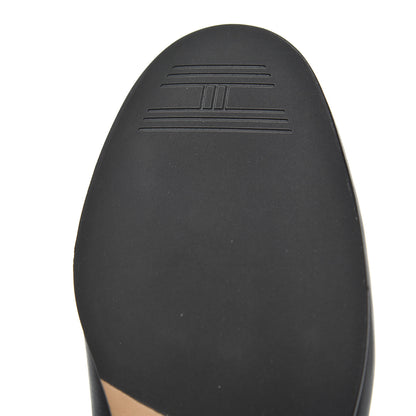 Hermes Calfskin Womens Colette Loafers 38 Black 16 of 17
