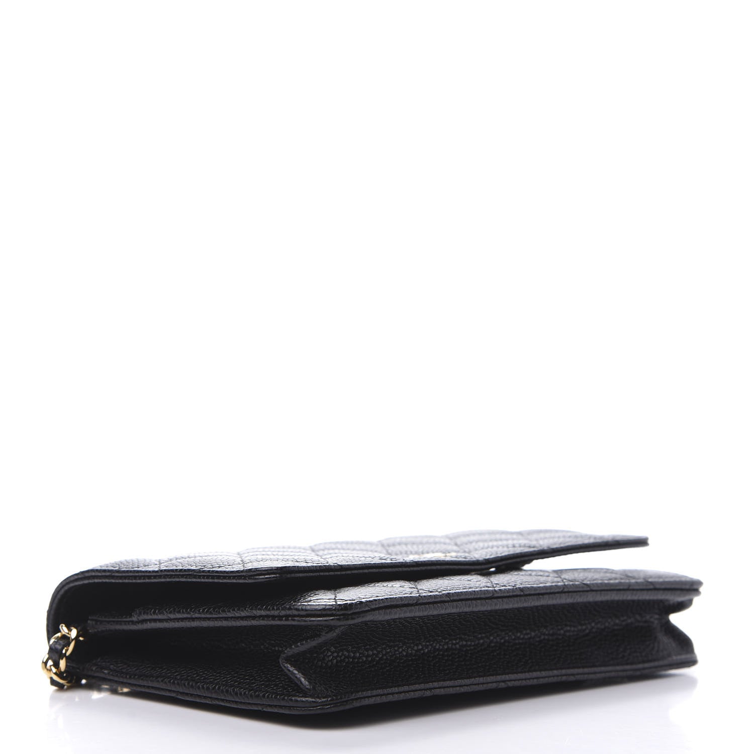 Chanel Caviar Quilted Wallet On Chain WOC Black 4 of 11