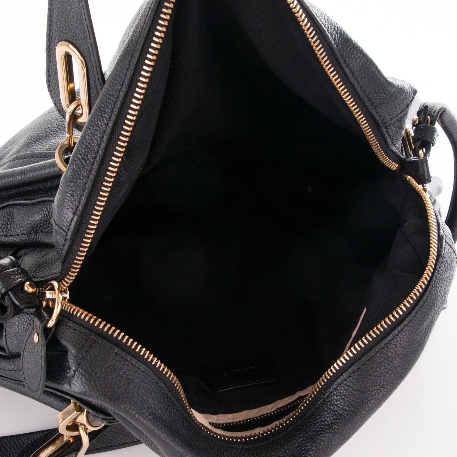 Chloe Calfskin Large Paraty Black 7 of 9