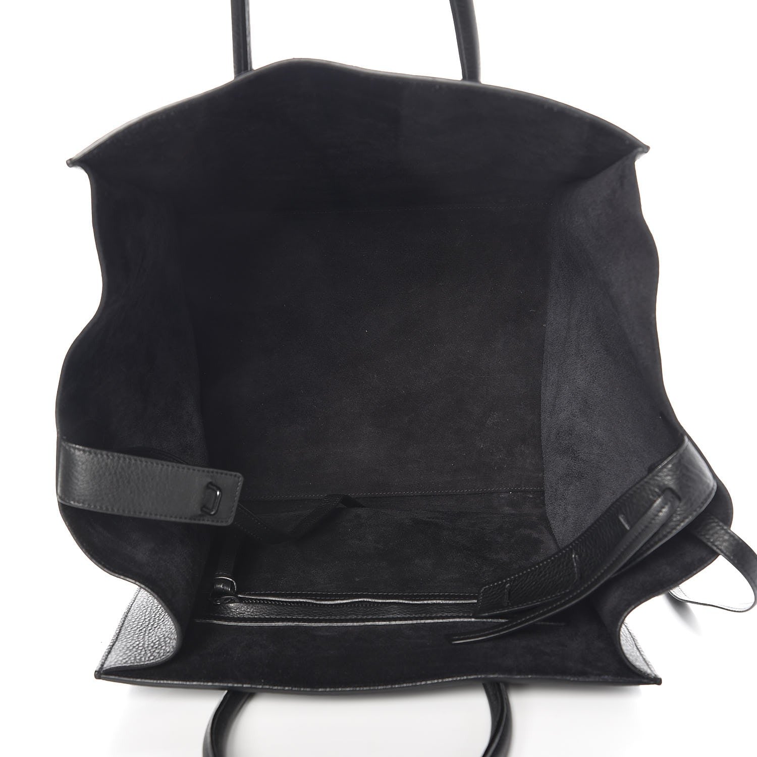 Celine Grained Calfskin Medium Phantom Luggage Black 6 of 12