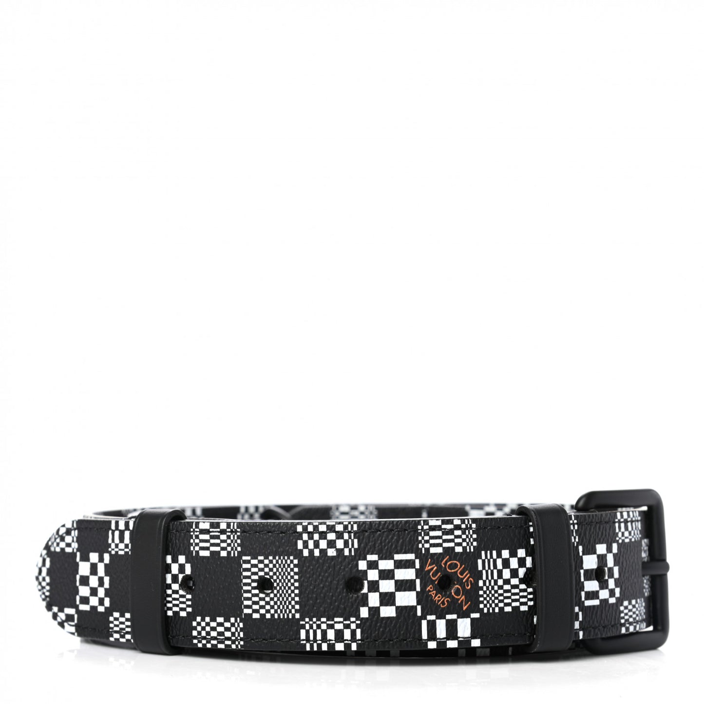 Damier Distorted Keepall Bandouliere Strap Black