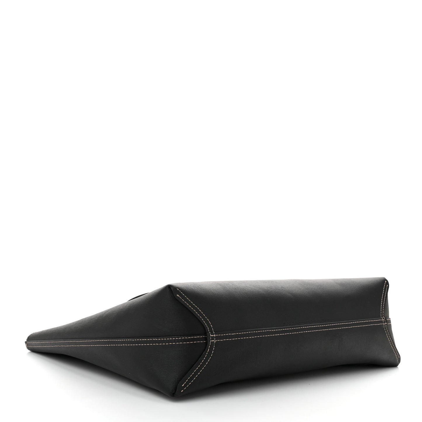 Calfskin GG Supreme Monogram Medium Reversible Tote Black