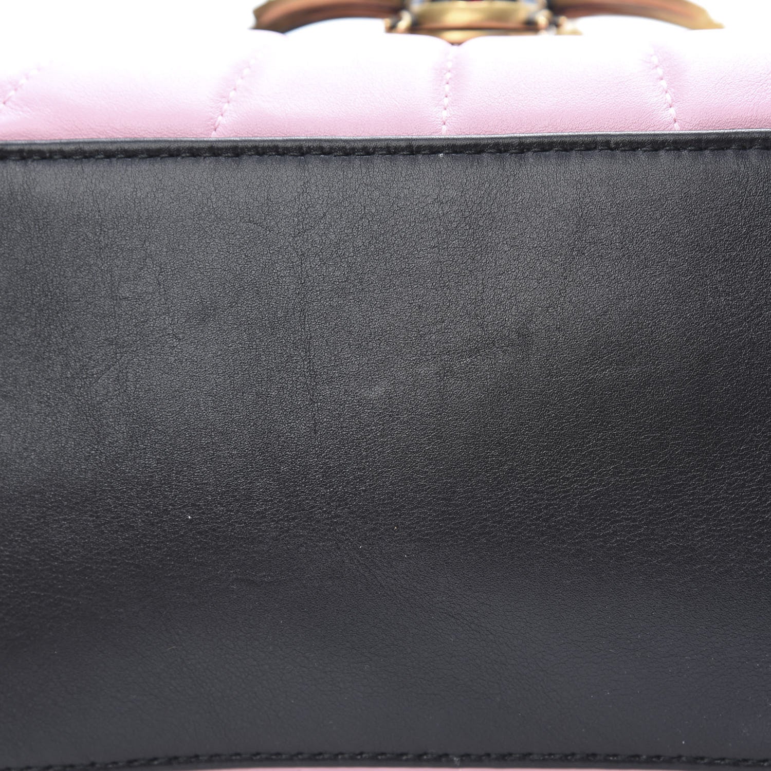 Gucci Calfskin Bamboo Trapuntata Queen Margaret Backpack Blue Agata Hibiscus Red Mystic White Sugar Pink 10 of 12