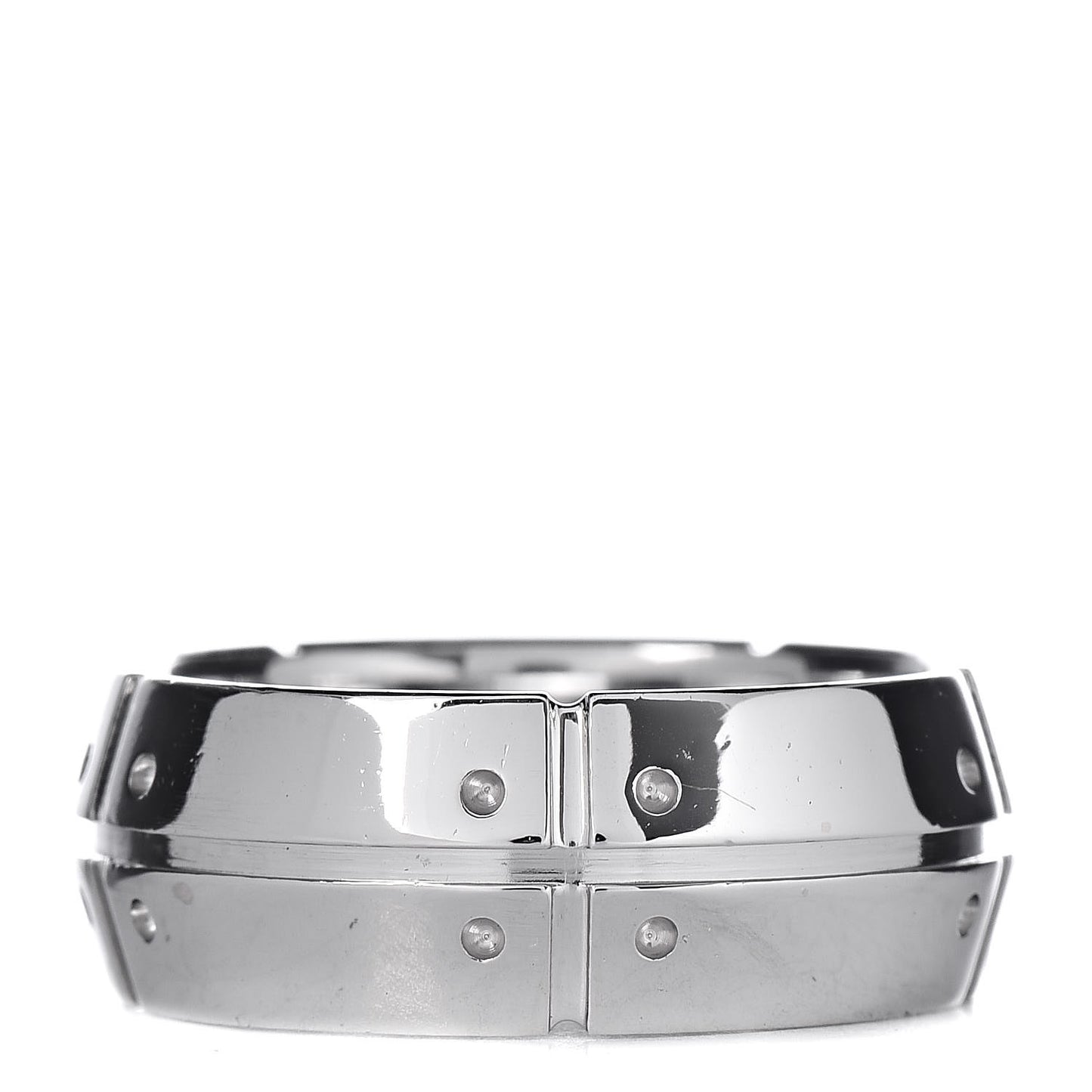 18K White Gold Streamerica Ring 59 8.75