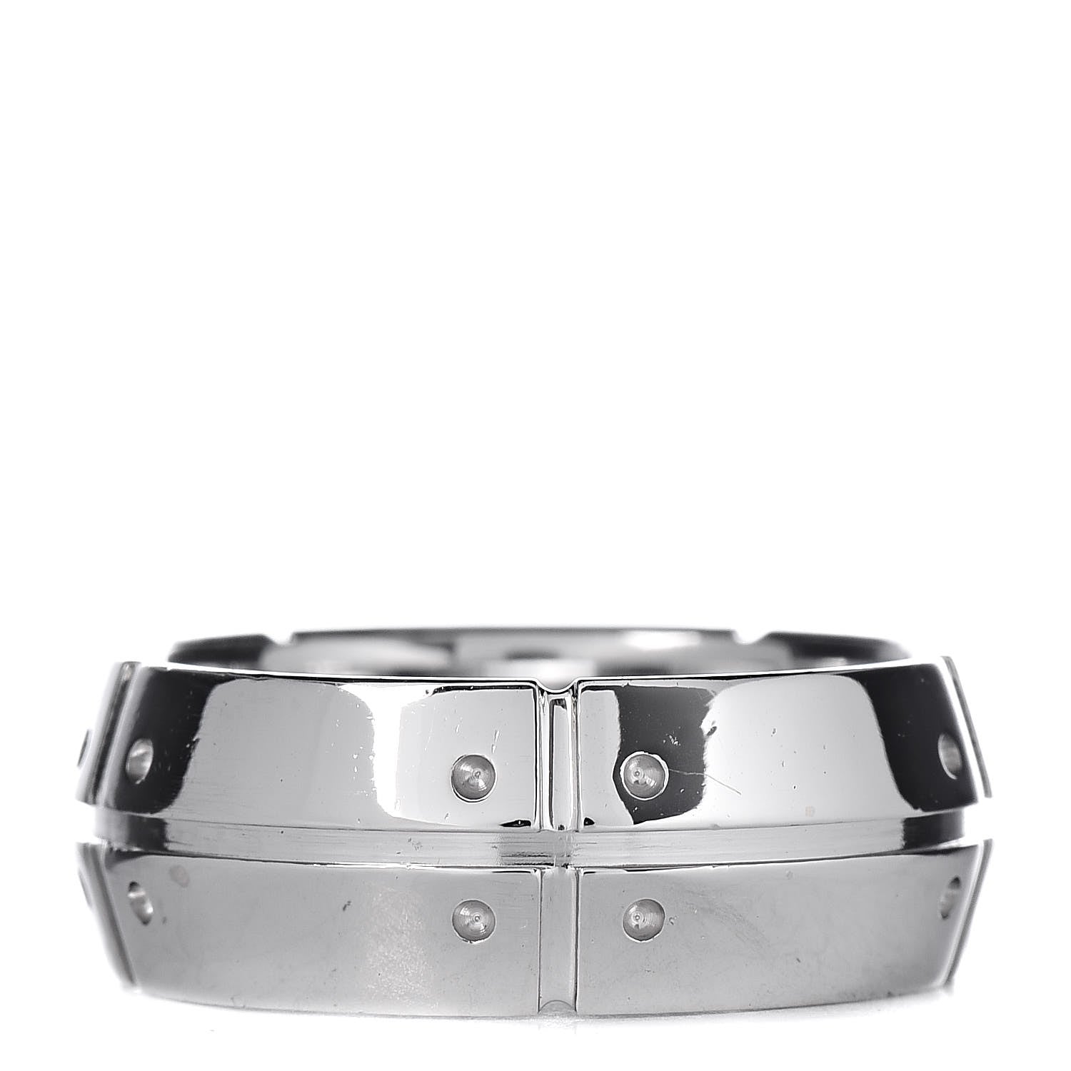 Tiffany 18K White Gold Streamerica Ring 59 8.75 3 of 4