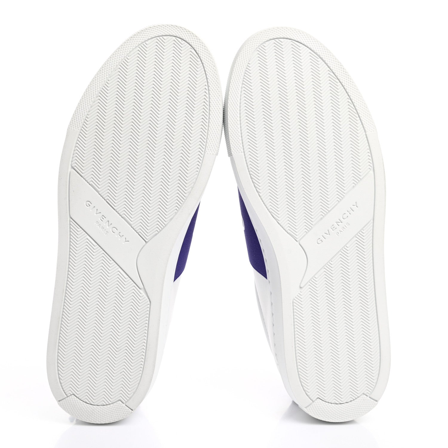 Givenchy Calfskin Band Logo Womens Urban Street Sneakers 37.5 Orchid Purple 5 of 10