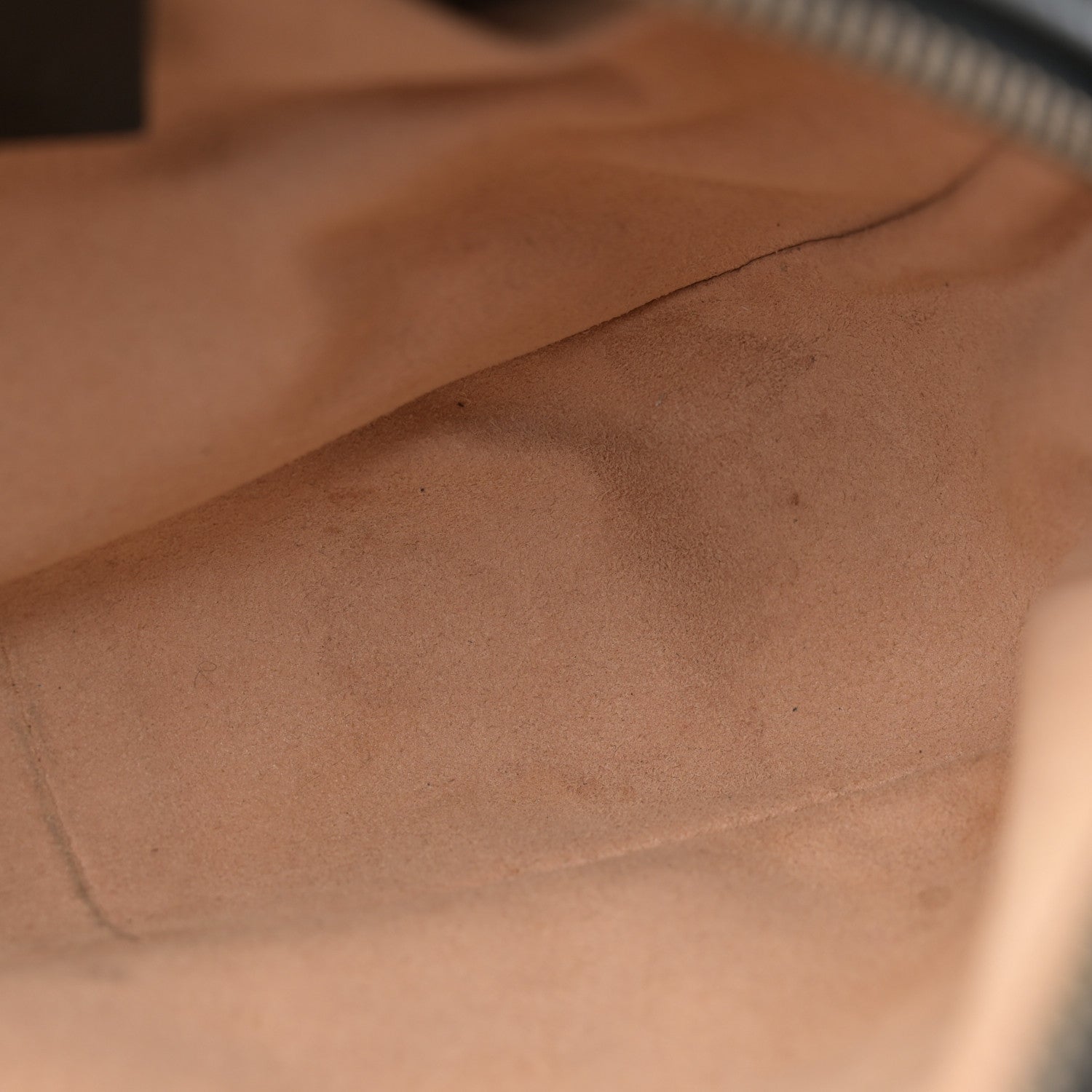 Gucci Calfskin Matelasse Mini GG Marmont Chain Shoulder Bag Black 12 of 14