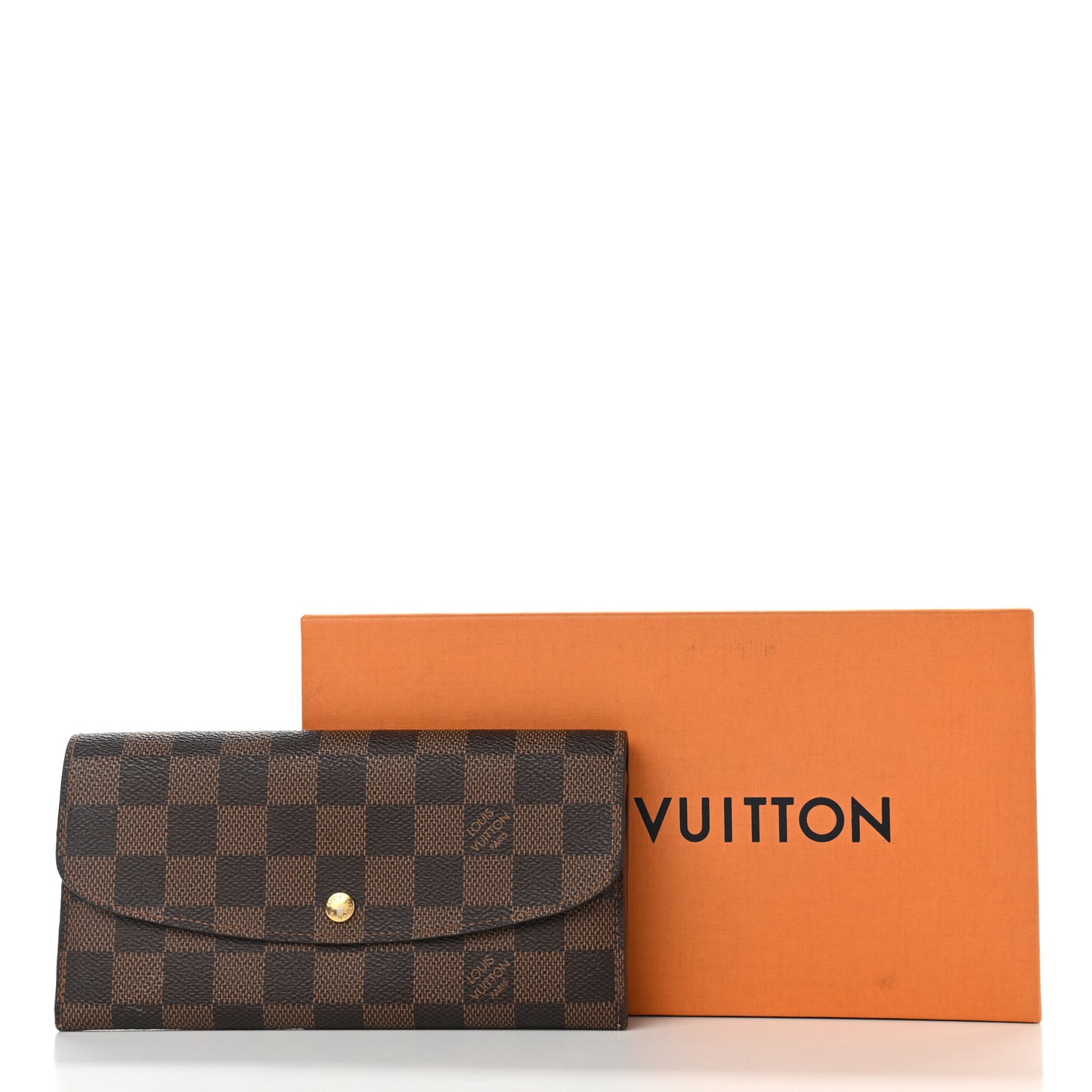 Damier Ebene Emilie Wallet