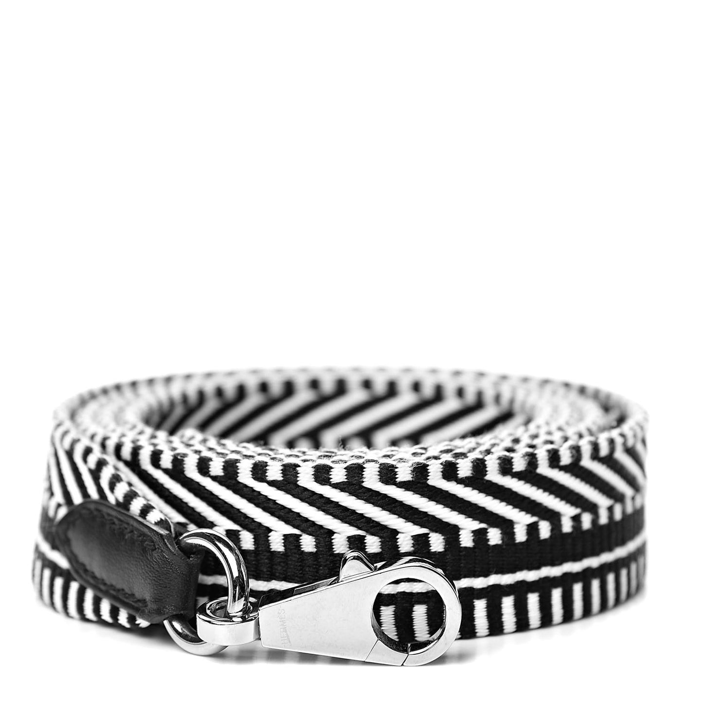 Toile Swift 25mm Sangle Cavale Shoulder Strap Black Ecru