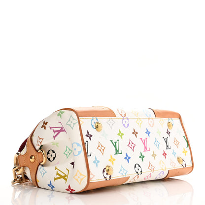Louis Vuitton Monogram Multicolor Beverly MM White 4 of 16