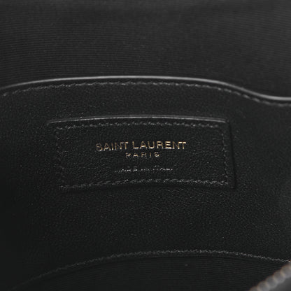 Saint Laurent Metallic Calfskin Heart Monogram Crossbody Gold 6 of 7