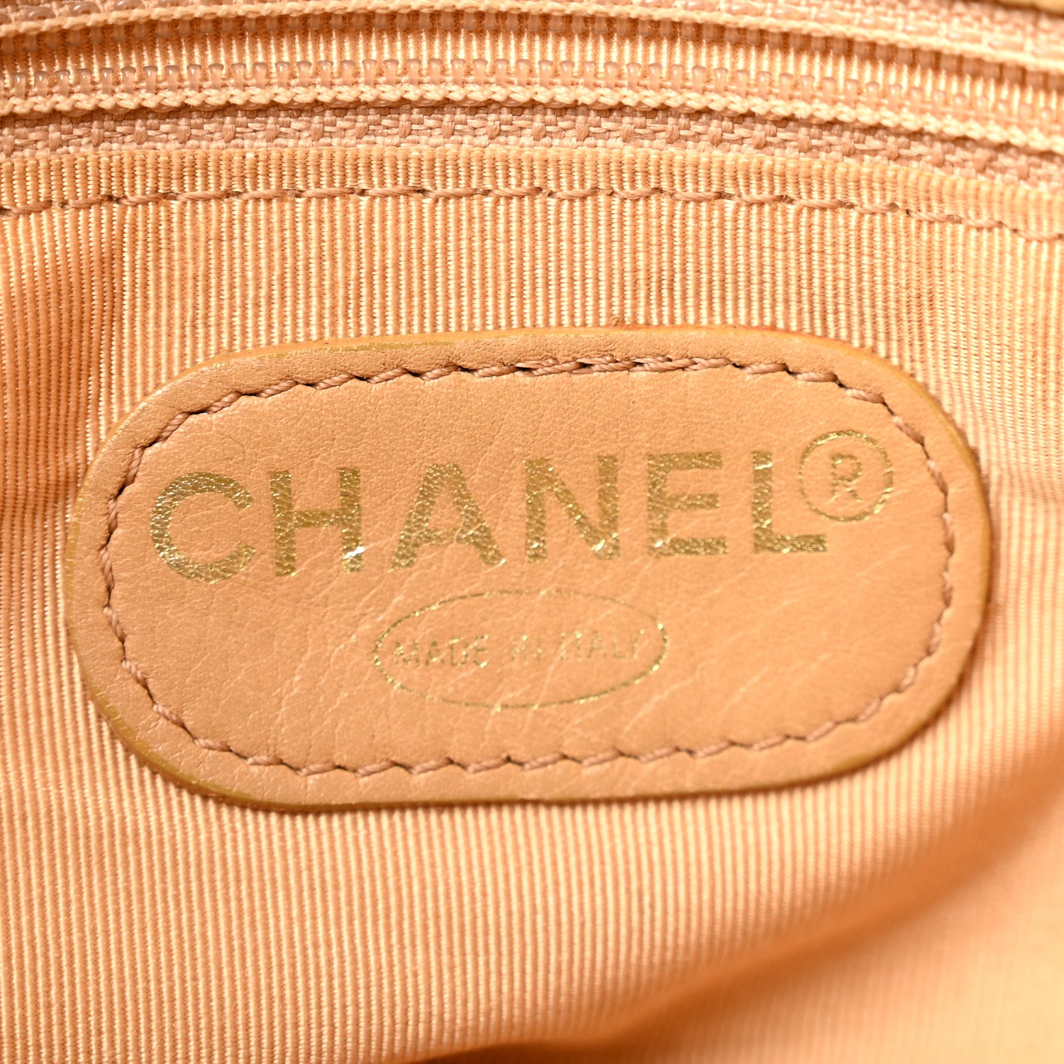 Chanel Caviar Timeless CC Tote Beige 6 of 12