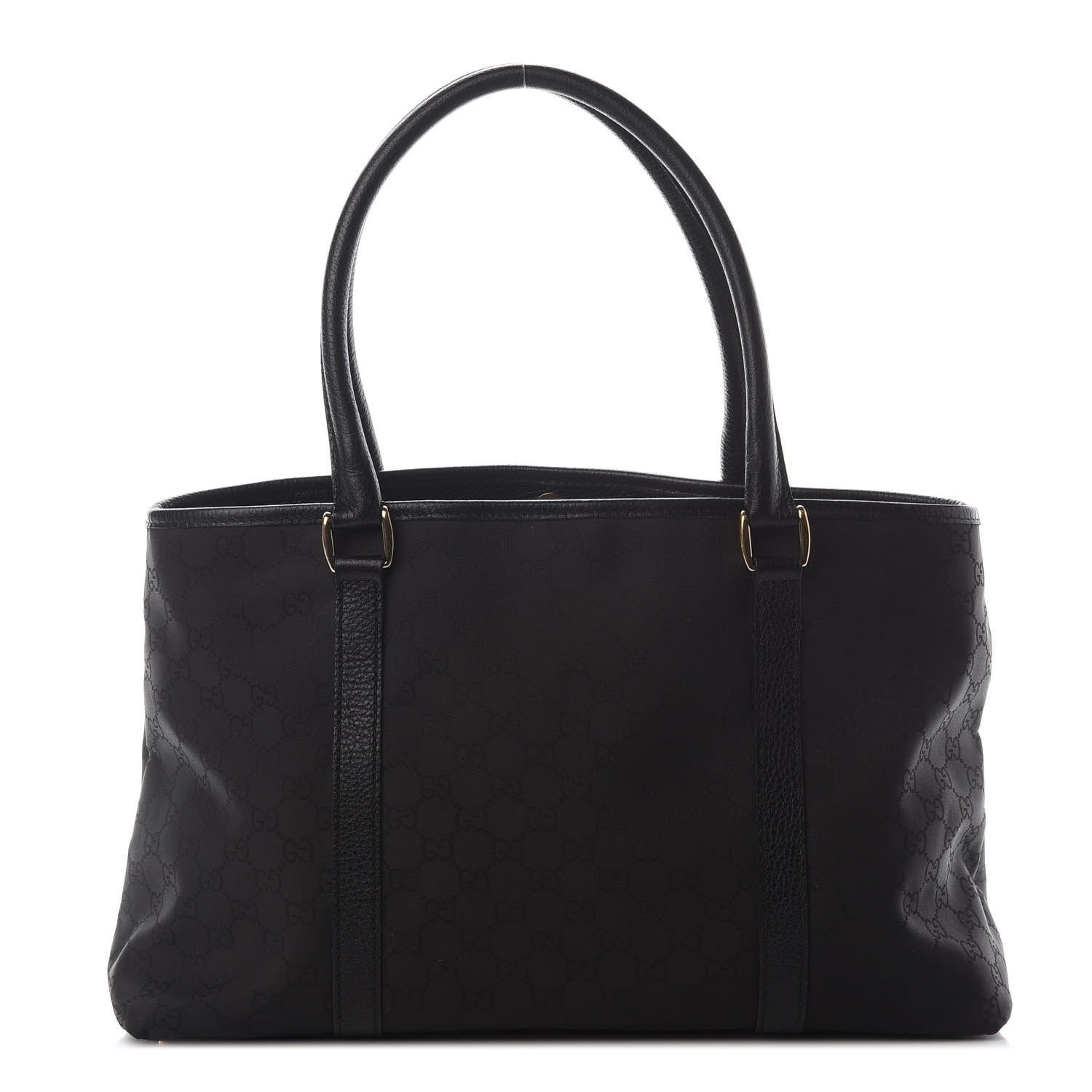 Gucci Nylon Monogram Joy Tote Black 1 of 9