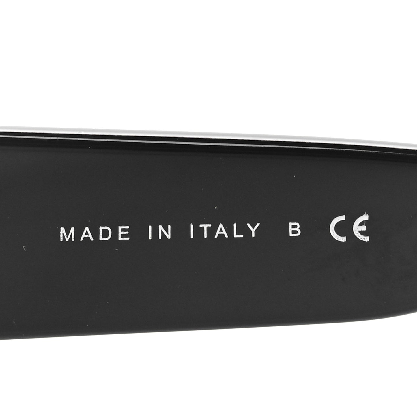 Acetate Round Sunglasses 5410-A Black