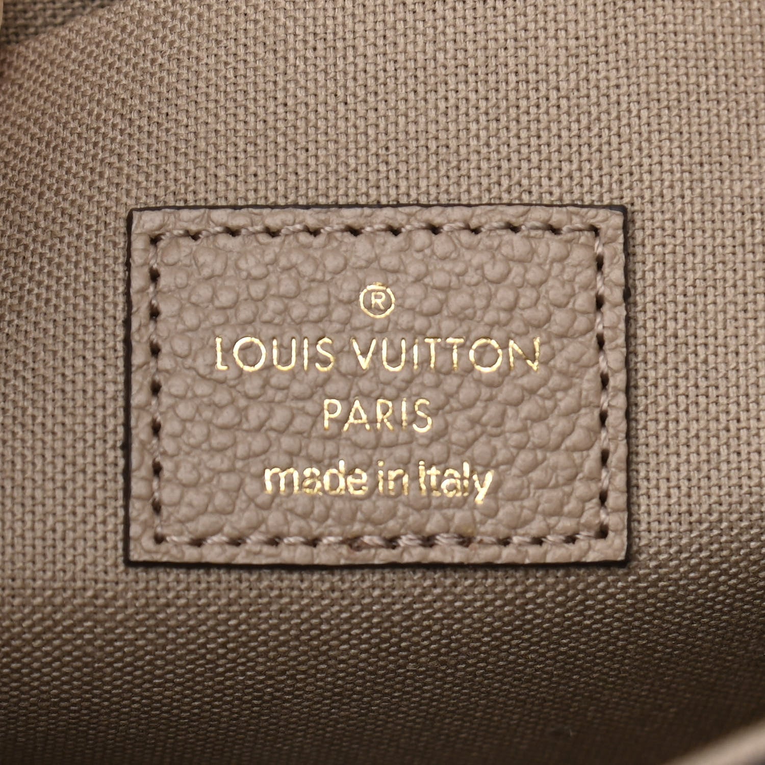 Louis Vuitton Empreinte Pochette Felicie Chain Wallet Tourterelle 6 of 10