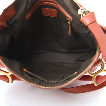 Chloe Calfskin Medium Marcie Satchel Coral 5 of 12