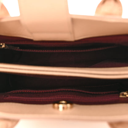 Chanel Grained Calfskin Mini Neo Executive Shopper Tote Light Beige 5 of 12
