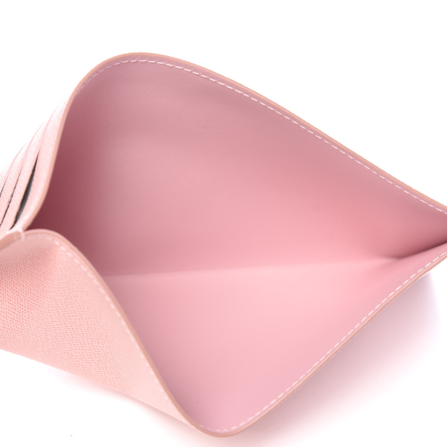 Louis Vuitton Calfskin Felicie Card Holder Insert Rose Ballerine 5 of 6
