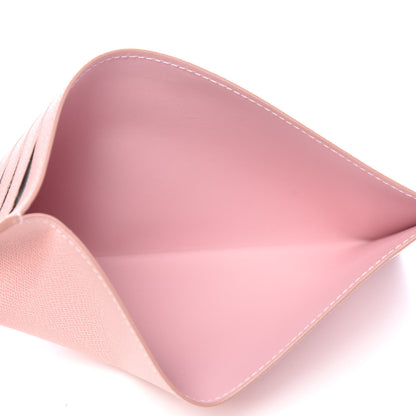 Louis Vuitton Calfskin Felicie Card Holder Insert Rose Ballerine 5 of 6
