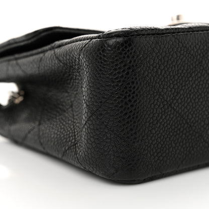 Chanel Caviar Quilted Mini Square Flap Black 9 of 13