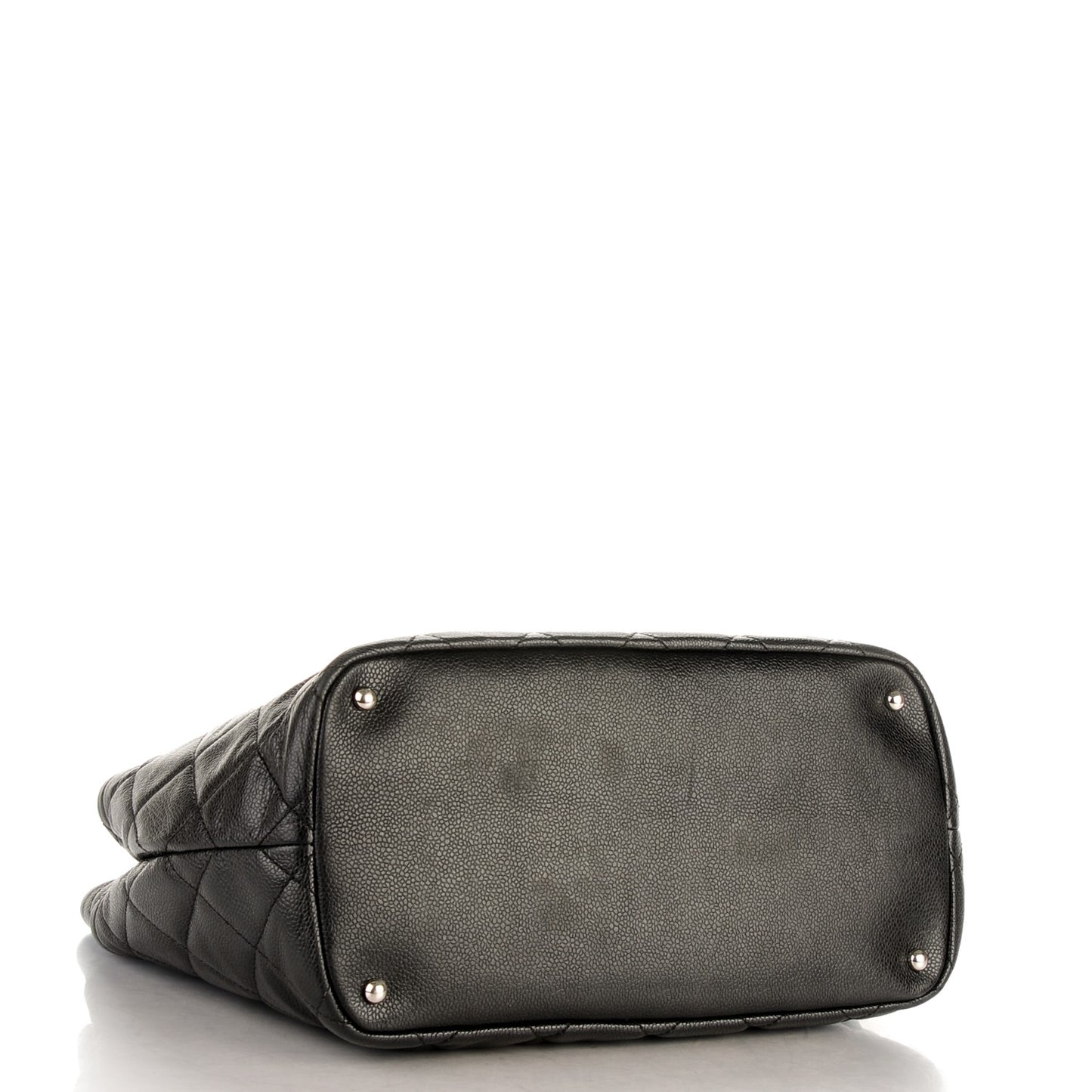 Caviar Quilted Timeless CC Soft Tote Black