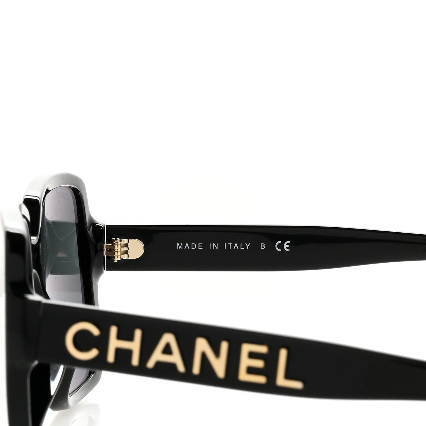 Acetate Square Sunglasses 5408 Black