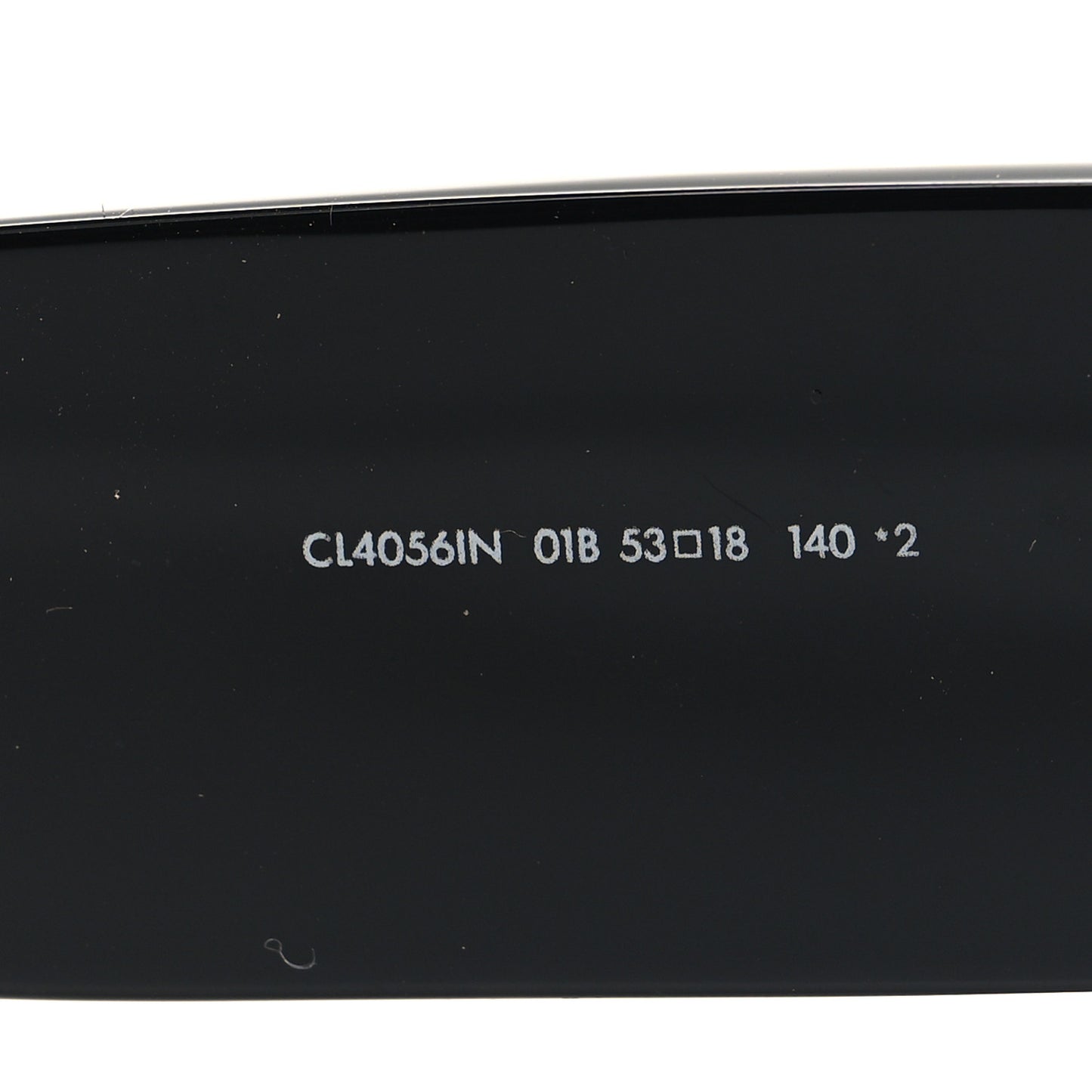 Acetate Rectangular Sunglasses CL4056IN Black