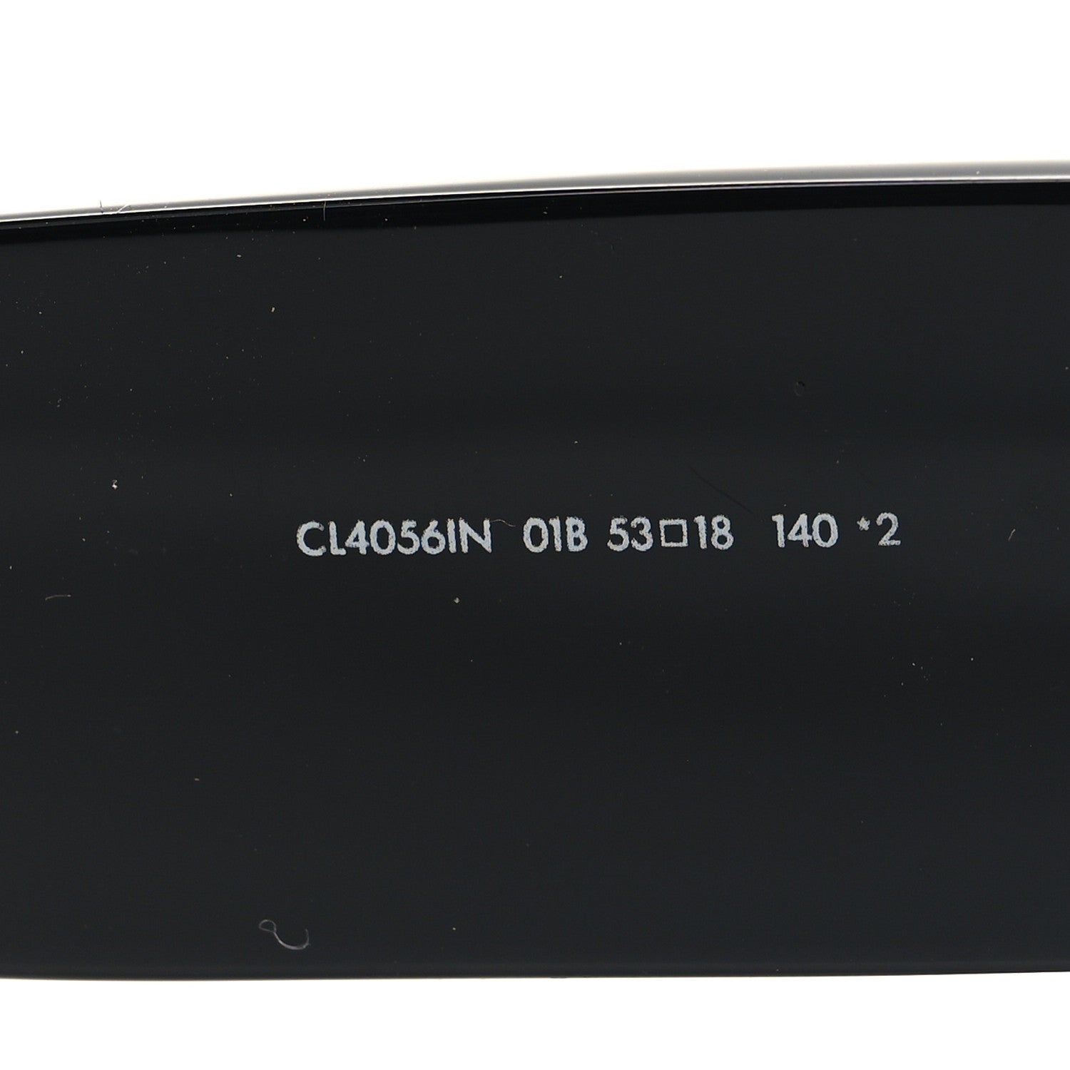 Celine Acetate Rectangular Sunglasses CL4056IN Black 6 of 7
