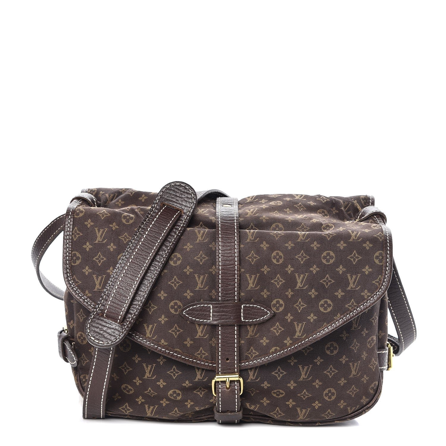 Louis Vuitton Monogram Mini Lin Saumur Ebene 1 of 11