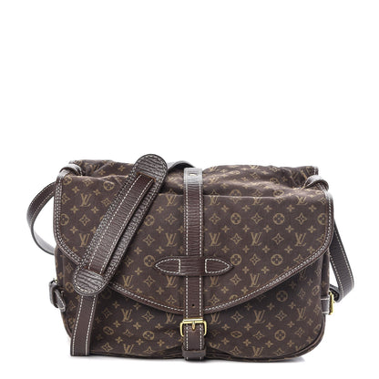 Louis Vuitton Monogram Mini Lin Saumur Ebene 1 of 11