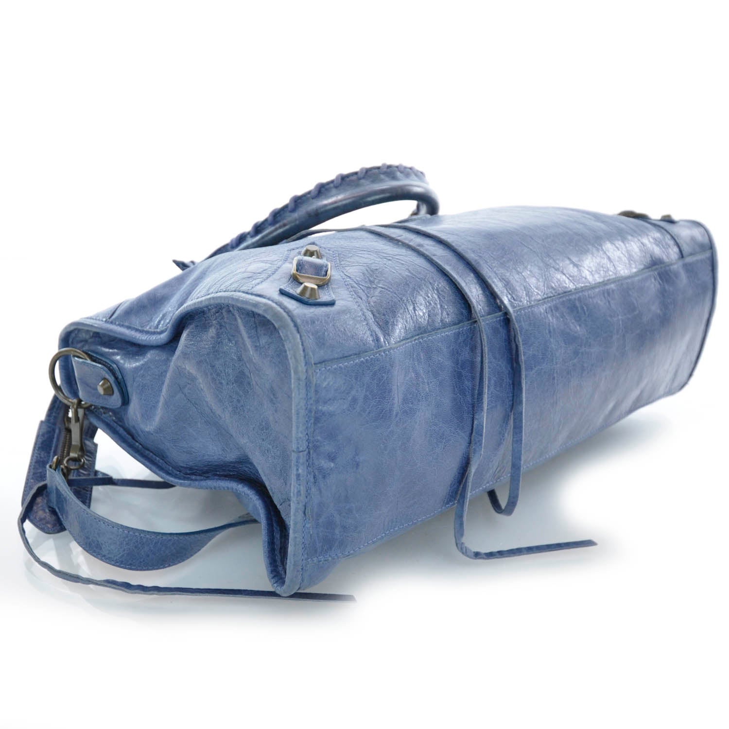 Balenciaga Chevre City Navy 4 of 10