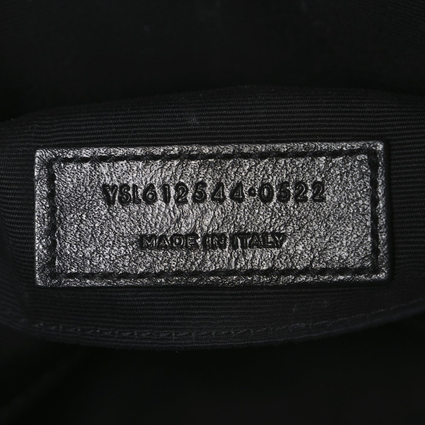 Calfskin Matelasse Monogram Lou Camera Bag Black
