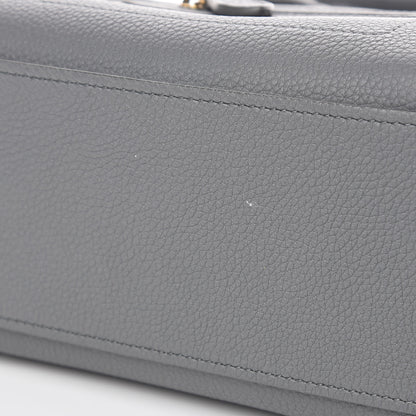 Celine Drummed Calfskin Nano Luggage Kohl 10 of 10
