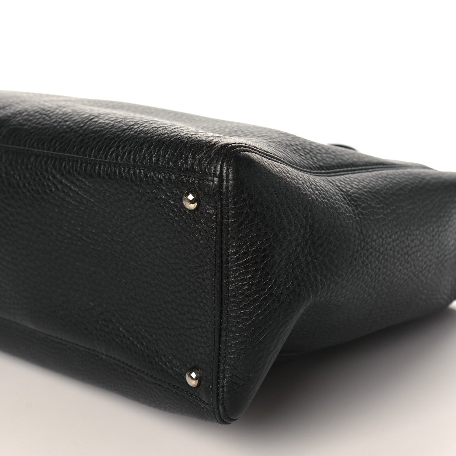 Chanel Calfskin Cerf Executive Shopper Tote Black 8 of 8