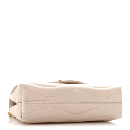 Louis Vuitton Calfskin LV New Wave Chain Bag Ivory 4 of 12