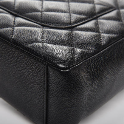 Chanel Caviar Quilted Petit Shopping Tote PST Black 10 of 13