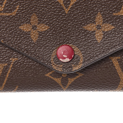 Louis Vuitton Monogram Josephine Wallet Fuchsia 8 of 10