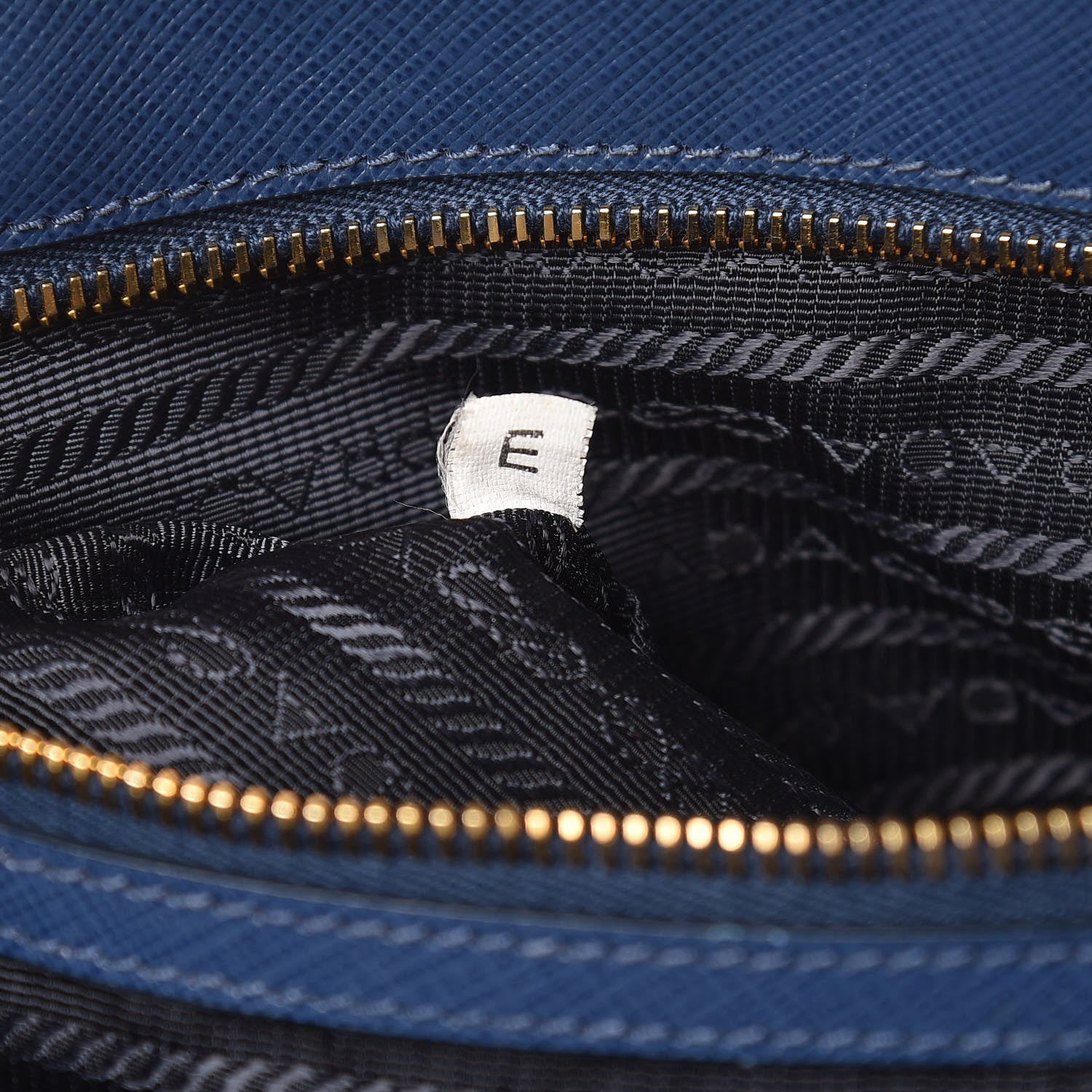 Prada Saffiano Medium Galleria Double Zip Tote Bluette 11 of 17