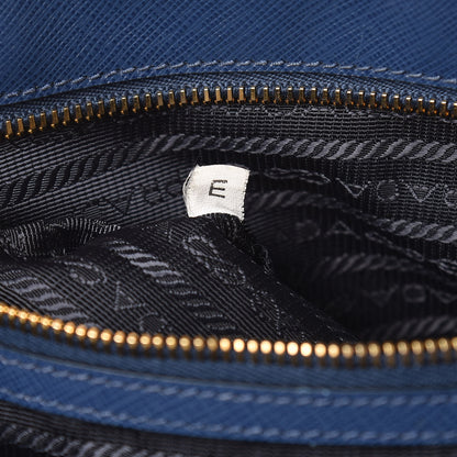 Prada Saffiano Medium Galleria Double Zip Tote Bluette 11 of 17