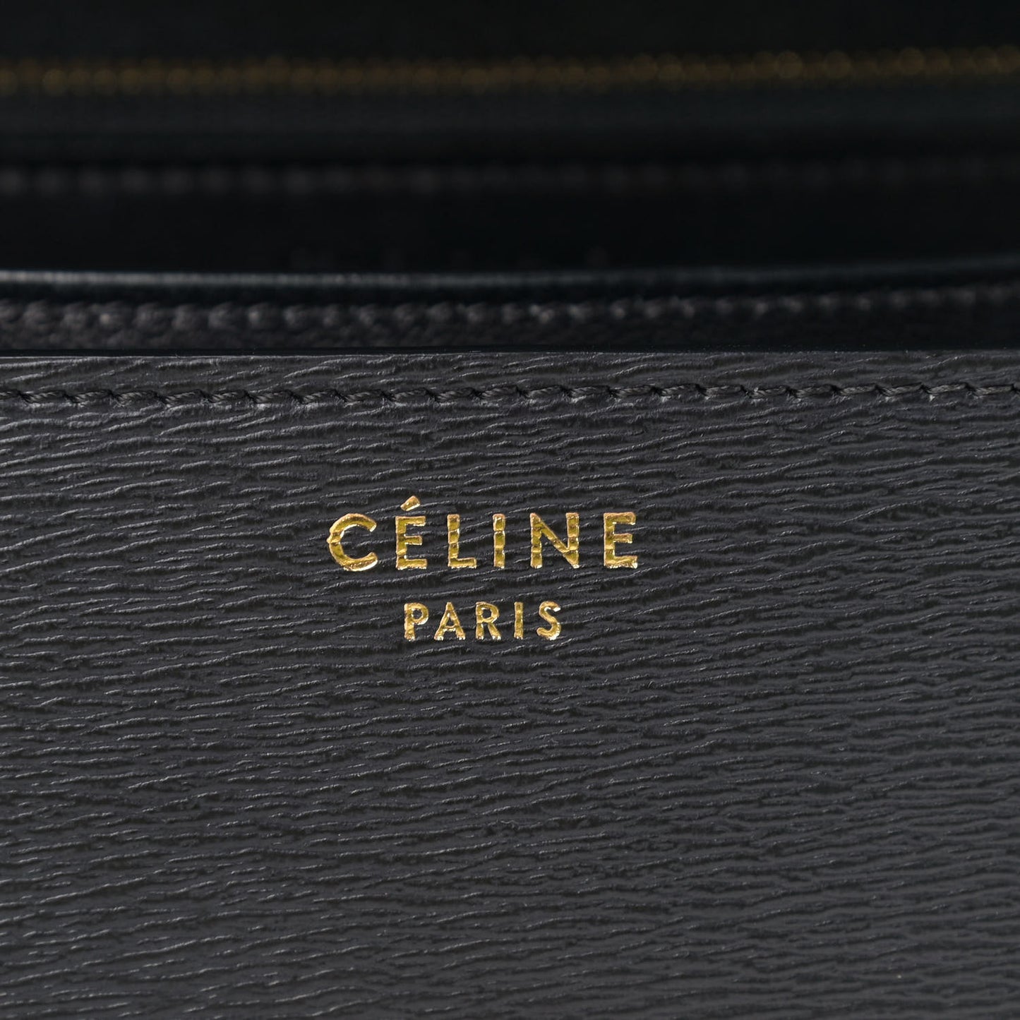 Liege Calfskin Medium Classic Box Flap Bag Black