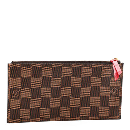 Louis Vuitton Damier Ebene Felicie Chain Wallet Zippered Insert 3 of 6