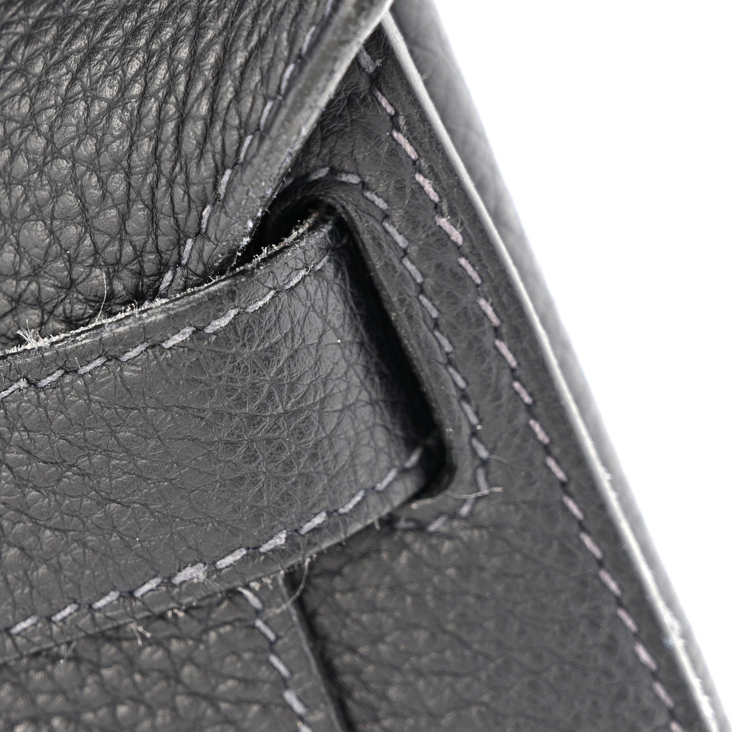 Hermes Taurillon Clemence Jypsiere 31 Bleu Indigo 11 of 16