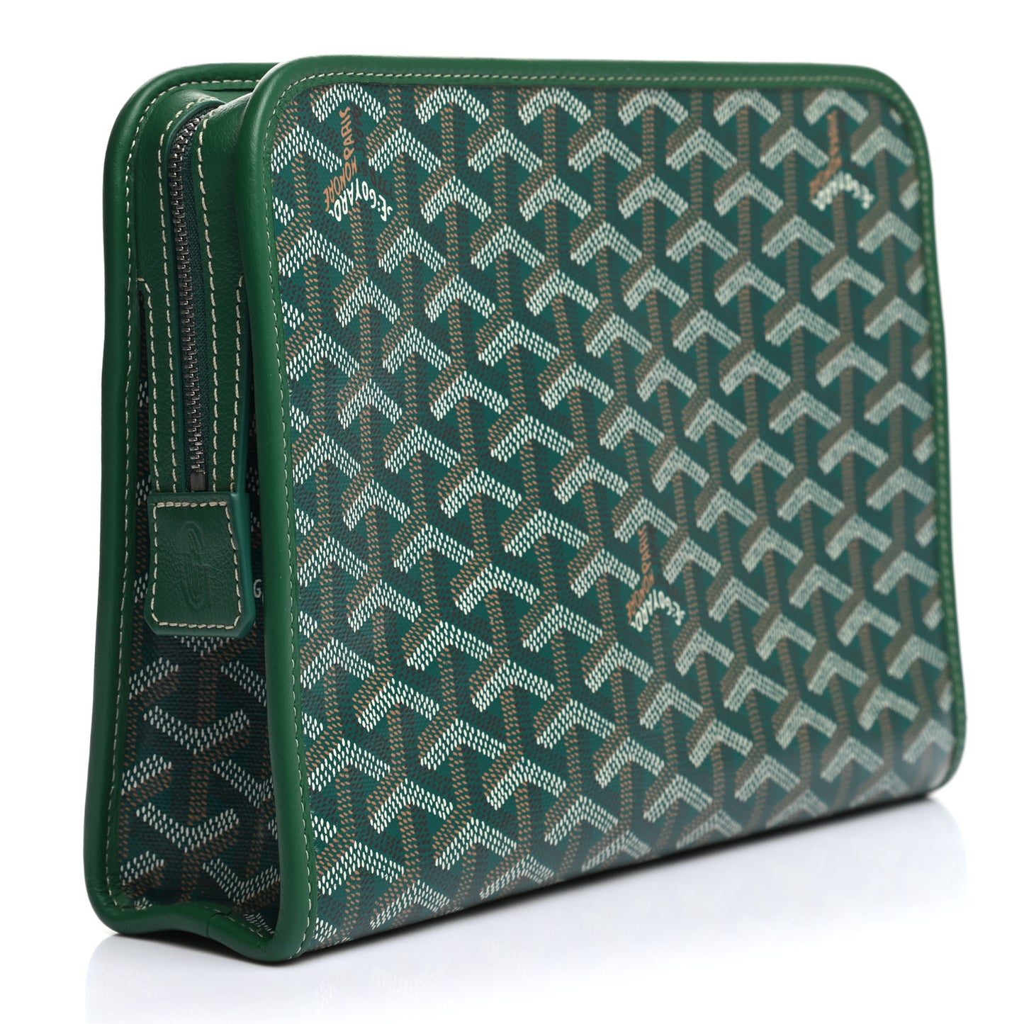 Goyardine Jouvence Toiletry Pouch Green