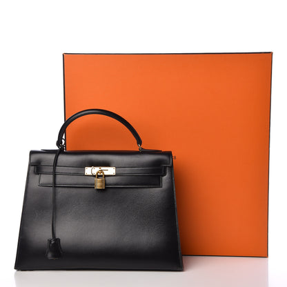 Hermes Box Kelly Sellier 32 Black 42 of 42