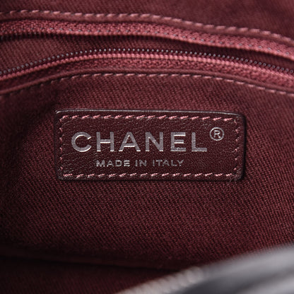 Chanel Aged Calfskin Quilted Small Easy Flap Black 6 of 10