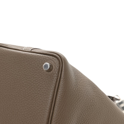 Hermes Taurillon Clemence Picotin Lock 18 PM Etoupe 12 of 13