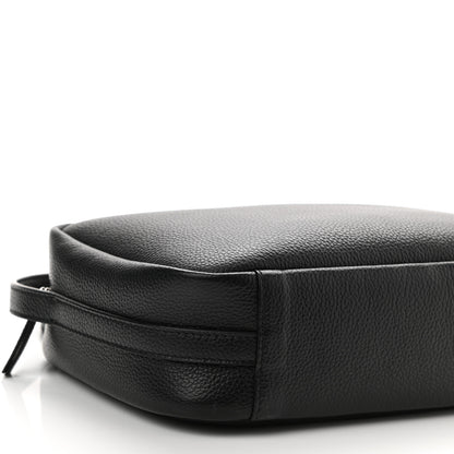 Balenciaga Calfskin Logo M Everyday Camera Bag Black 9 of 10