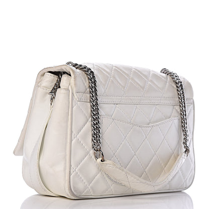 Chanel Lambskin Quilted Flap White 3 of 18