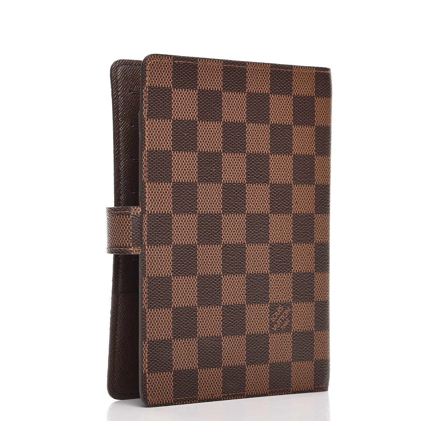 Damier Ebene Medium Ring Agenda Cover