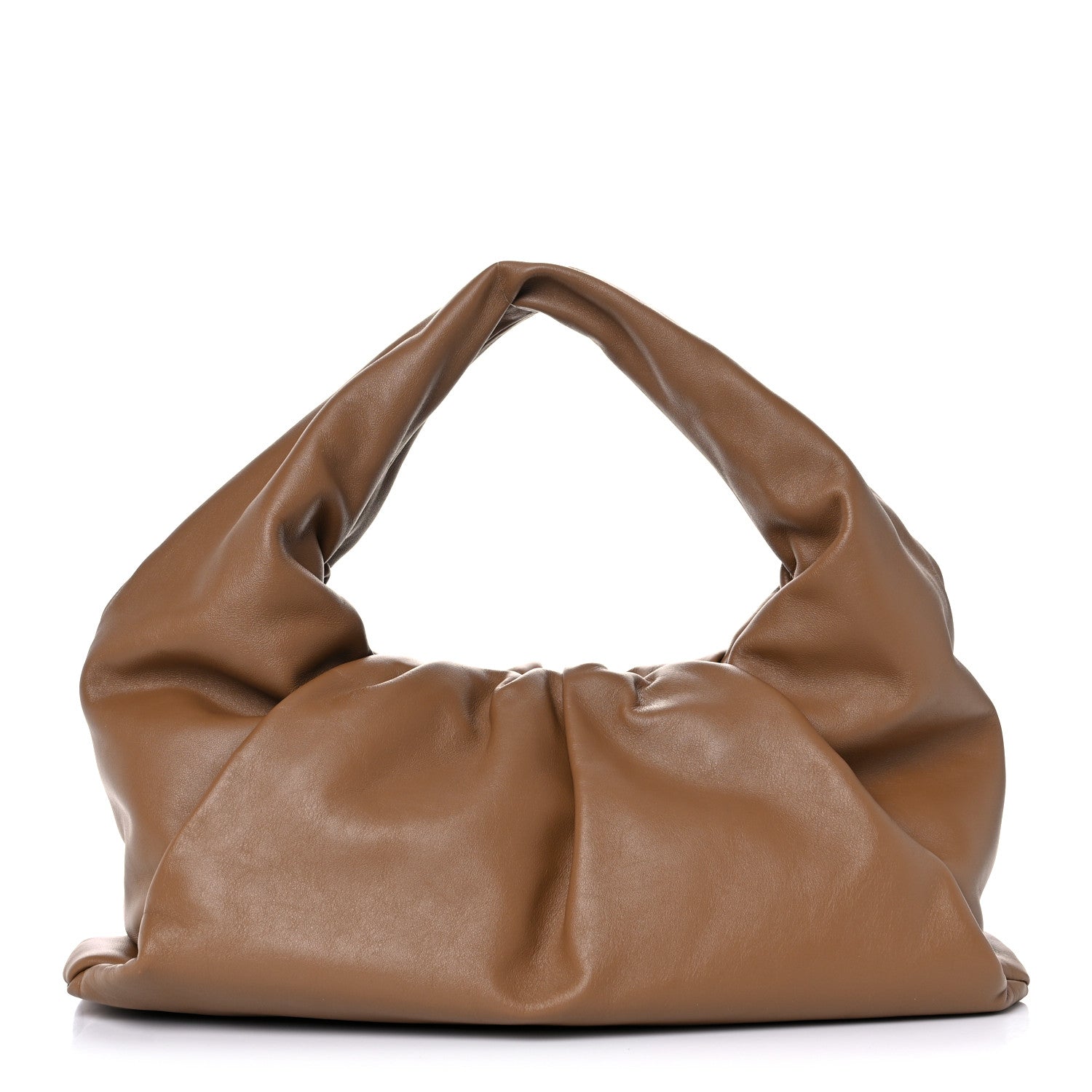 Bottega Veneta Smooth Butter Calfskin Small The Shoulder Pouch Teak 1 of 10